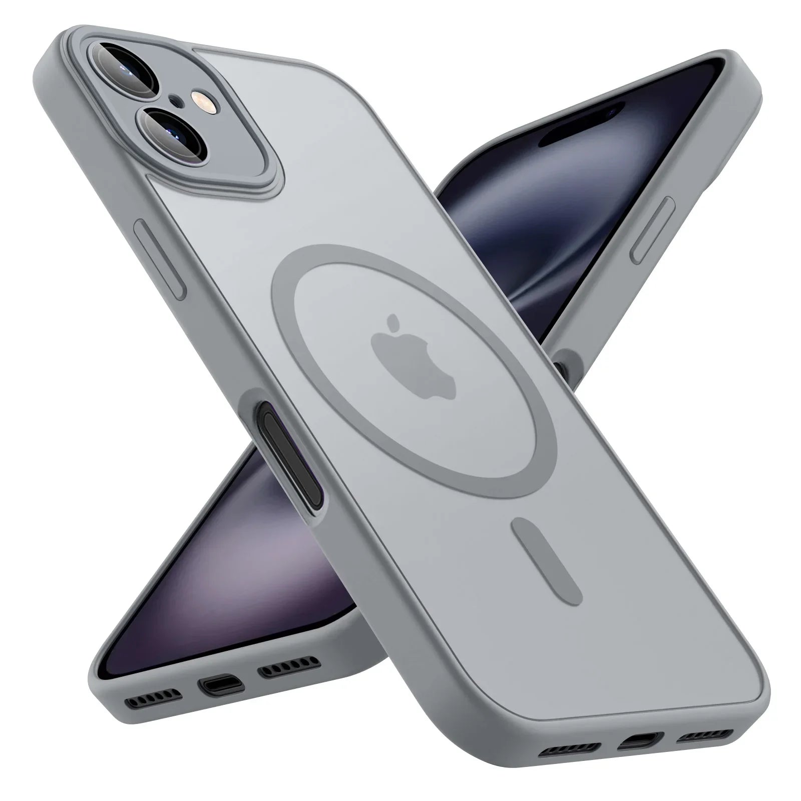 Luxury Frosted Phone Case For iPhone 17 16 15 14 13 12 11 Pro Max 16 15