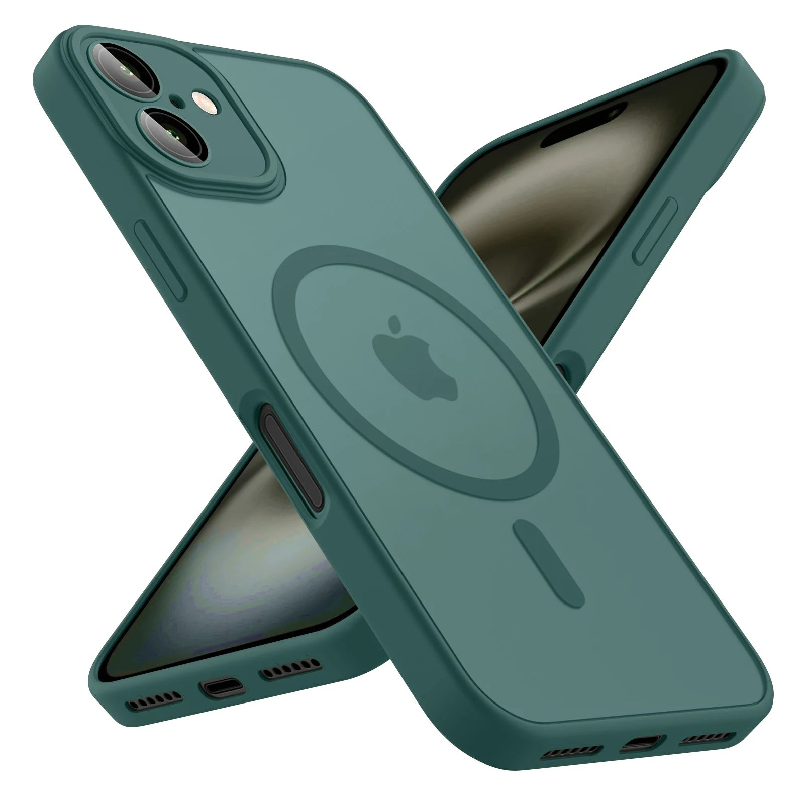 Luxury Frosted Phone Case For iPhone 17 16 15 14 13 12 11 Pro Max 16 15