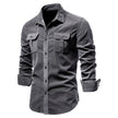 2021 New Single Breasted 100% Cotton Men's