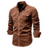 2021 New Single Breasted 100% Cotton Men's