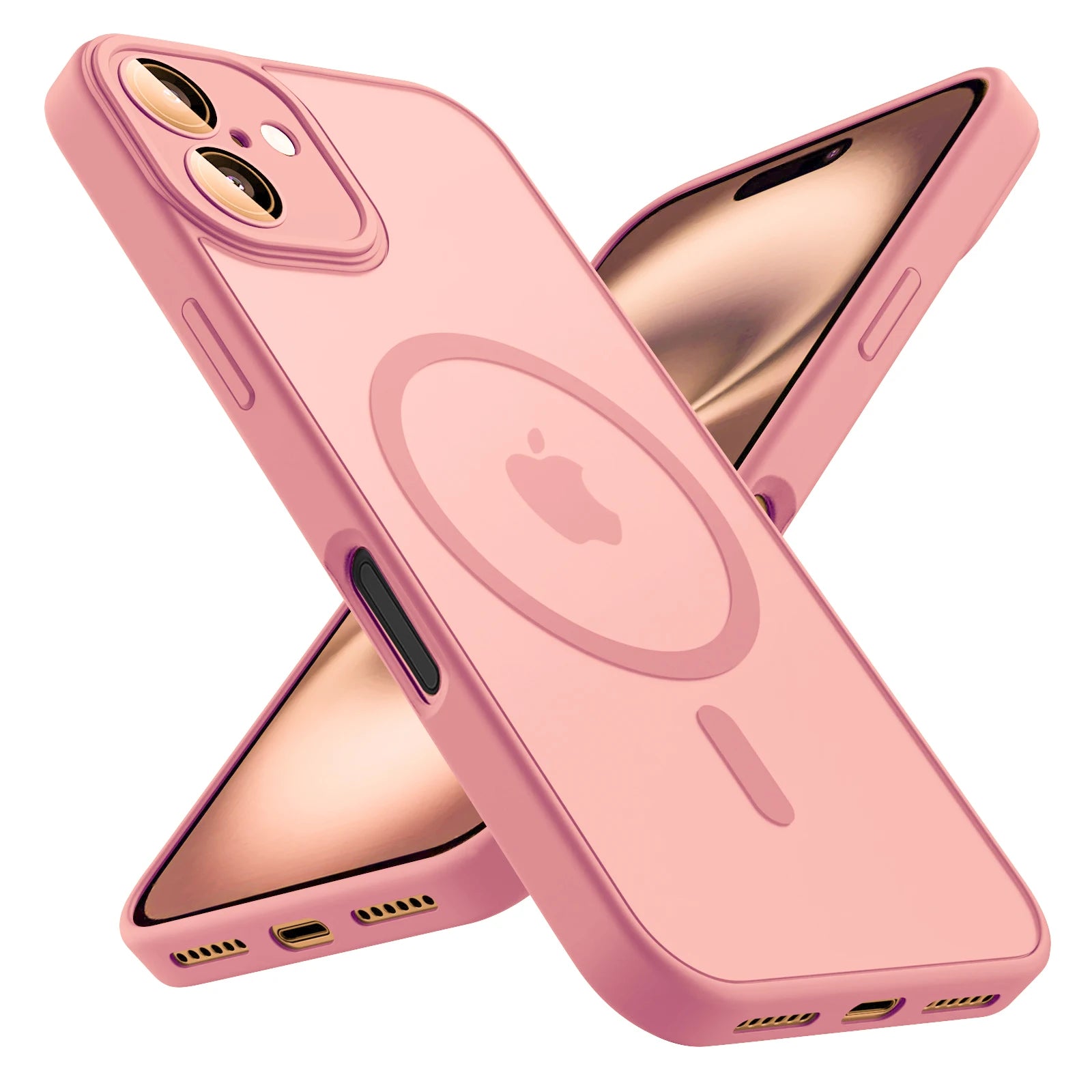 Luxury Frosted Phone Case For iPhone 17 16 15 14 13 12 11 Pro Max 16 15