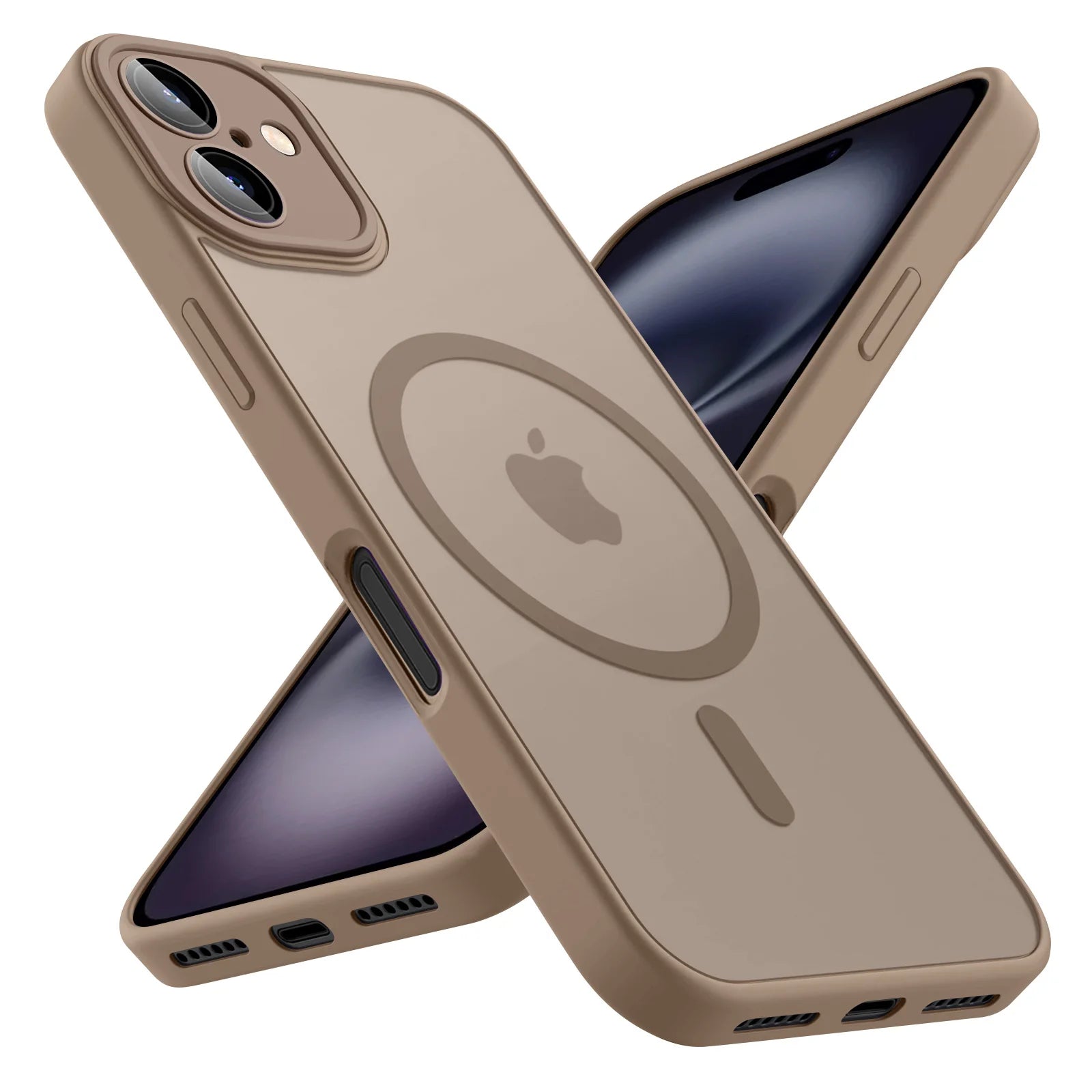 Luxury Frosted Phone Case For iPhone 17 16 15 14 13 12 11 Pro Max 16 15