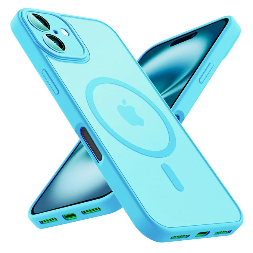 Luxury Frosted Phone Case For iPhone 17 16 15 14 13 12 11 Pro Max 16 15
